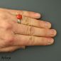 Preview: Minitop round flat in dark orange