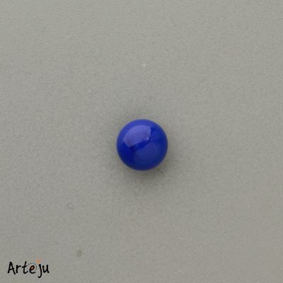 Minitop rund in dunkel blau