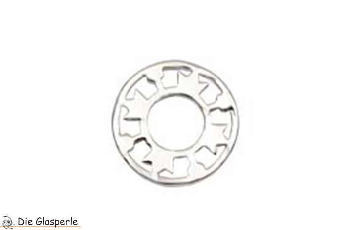 SUNSET BLVD. Scheibe gelasert, silber, klein