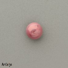 Minitop rund in dunkelrosa