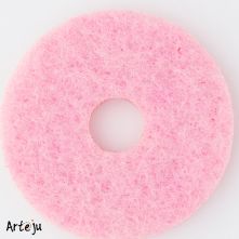 Felt disc "Circle" in rose